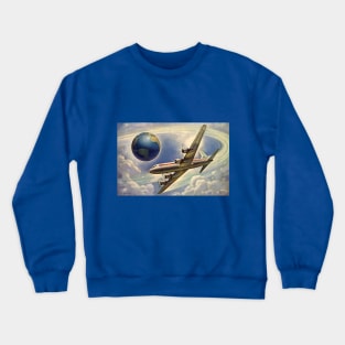 Vintage Airplane Crewneck Sweatshirt